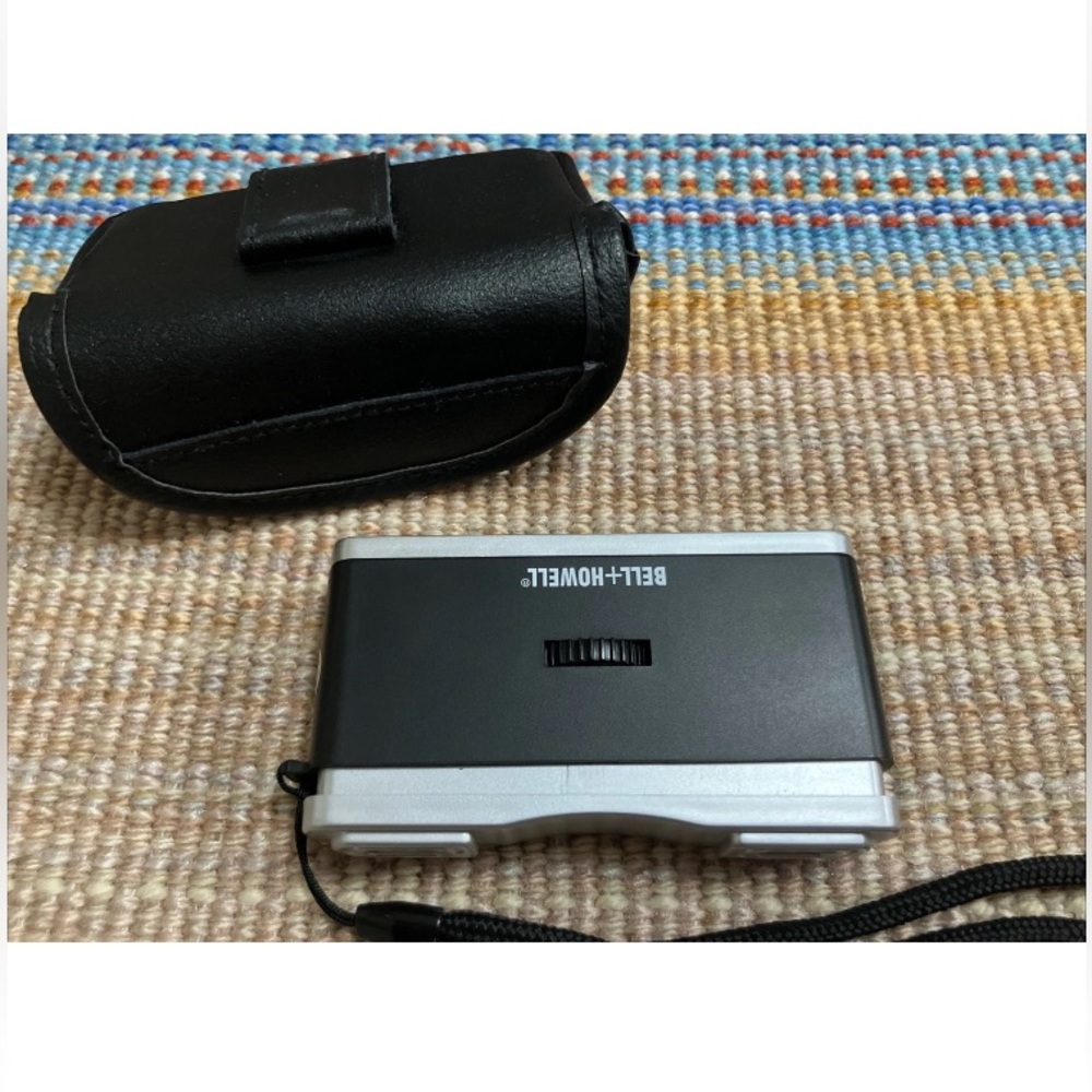 Bell & Howell Binoculars 3X25 Optical Lens Compact w/ case and belt loop